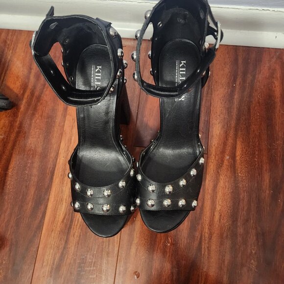 KILLSTAR STEVIE PLATFORMS SIZE 8 - Picture 16 of 16
